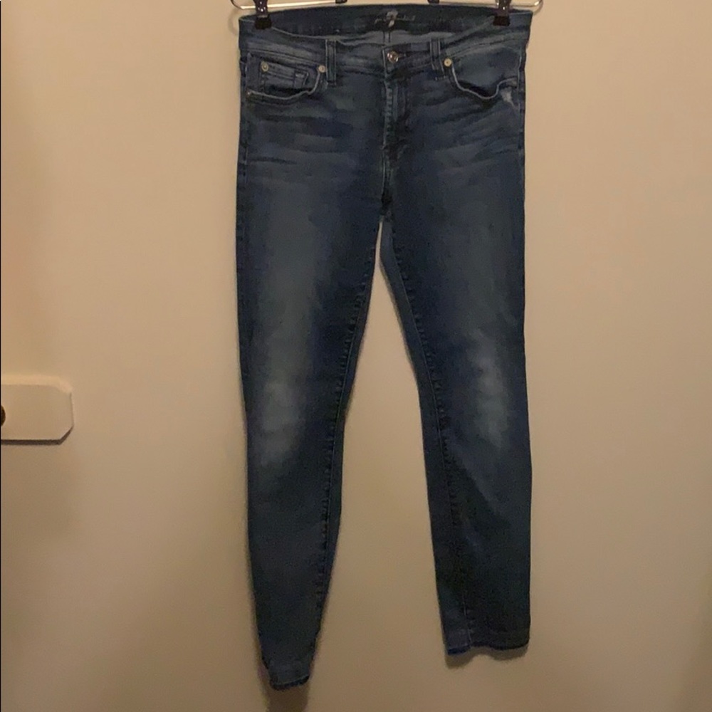 7 for all mankind hemmed Jeans 28